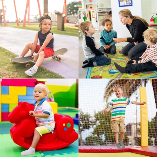 Non Slip Toddler Socks, 12 Pairs Low Cut Grip Socks Todller Ankle Socks with Grip for Boys Girls 1-7 Years4