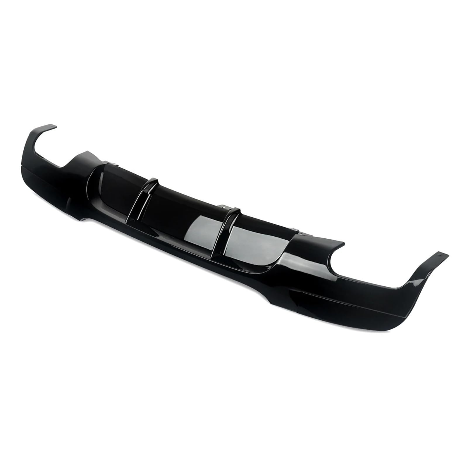 Parachoques trasero Performance para BMW Serie 3 E90 E91, difusor negro tuning 8