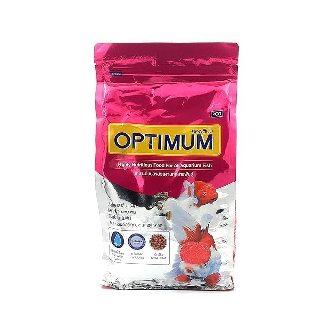 Optimum Fish Food, Highly Digestible & Highly Nutritious Fish Food for All Aquarium Fish - 1Kg (Small Pellet) (B0DGTDV643) Amazon Price History, Amazon Price Tracker