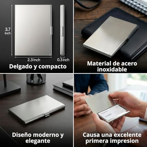 La Mejor Selección de Tarjetero de Aluminio los más recomendados. 15 Tarjetero de Aluminio marca Unda (3)
