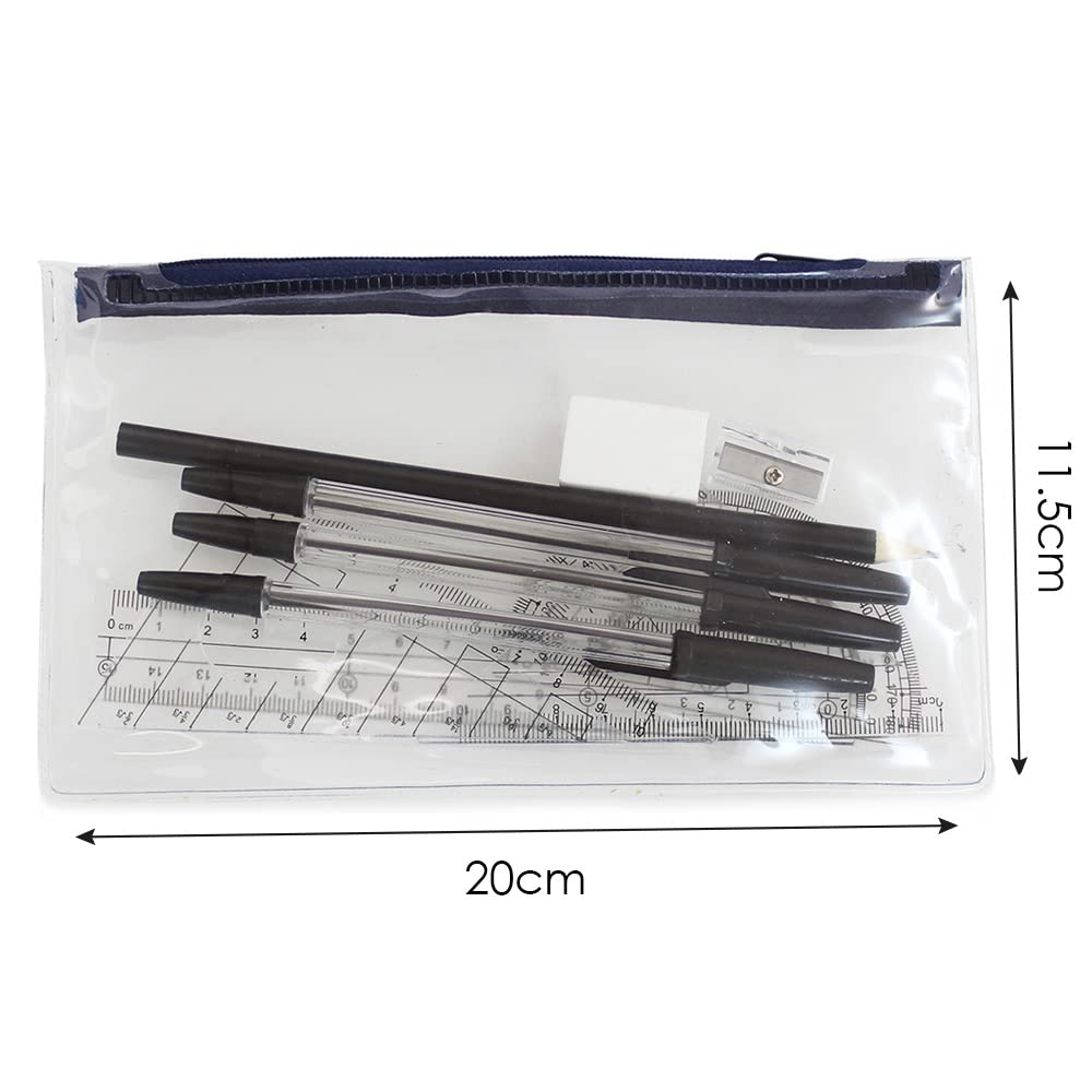 Fourniture Scolaire Math Trousse Mathématiques Linex Transparente