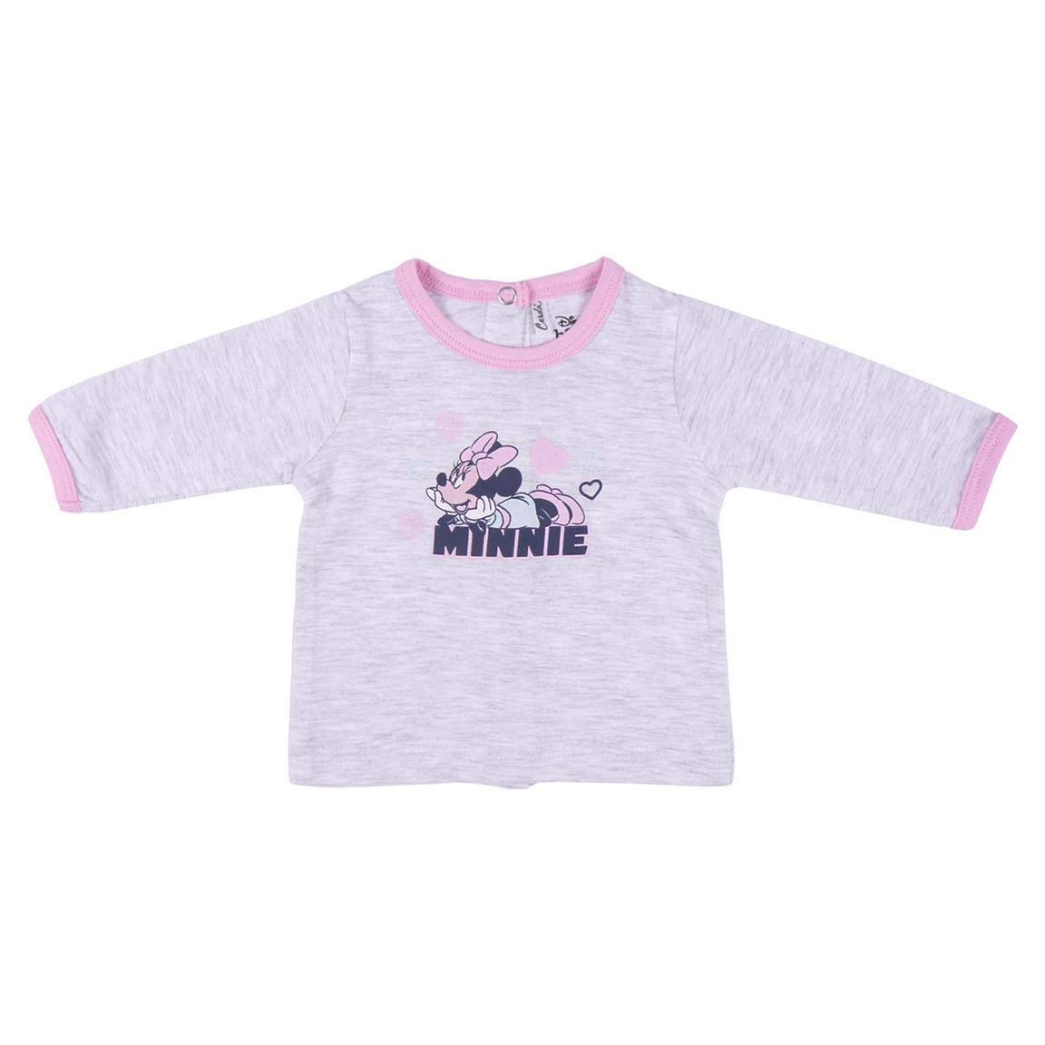 CERDÁ LIFE'S LITTLE MOMENTS 2200006911_T03M-C70 Leggings per Neonati Minnie Mouse, Rosa, 3 Meses Bimba