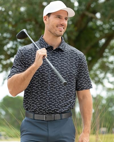 Image of CHAOREN Ratchet Belts for Men, Nylon Web Golf Belt with Automatic Buckle