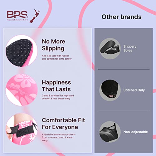 Image of BPS 'Aqua Series' 3mm Neoprene Water Socks for Sand, Beach, Soccer, Volleyball, Wetsuit Booties