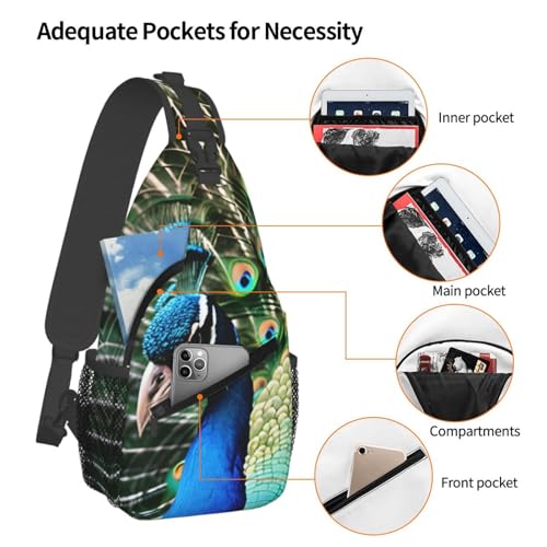 Bolso cruzado para hombre mochila bandolera miniatura 4
