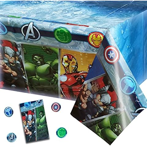 Mantel de Super héroe para fiestas infantiles Cover