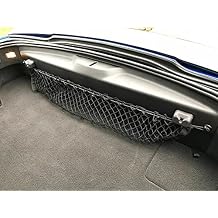 Rear Trunk Organizer Cargo Net for Chevrolet C7 Corvette 2014-2019 - Envelope Style Cargo Net for Coupe ONLY - Premium Mesh Car Trunk Organizer - Compatible with Chevrolet C7 Corvette
