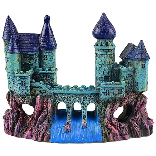 BCSIUHD-Aquarium-Ornament-Resin-Castle-Decorations-Fish-Tank-Supplies-Accessories-Eco-Friendly-Fish-Tank-Castle-Aquarium-OrnamentMythical-Magic-Castles