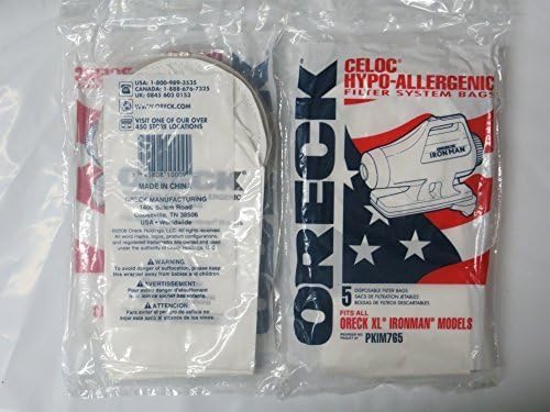 ORECK IRON MAN ORIGINAL BAGS (10 PACK) #PKIM76.5