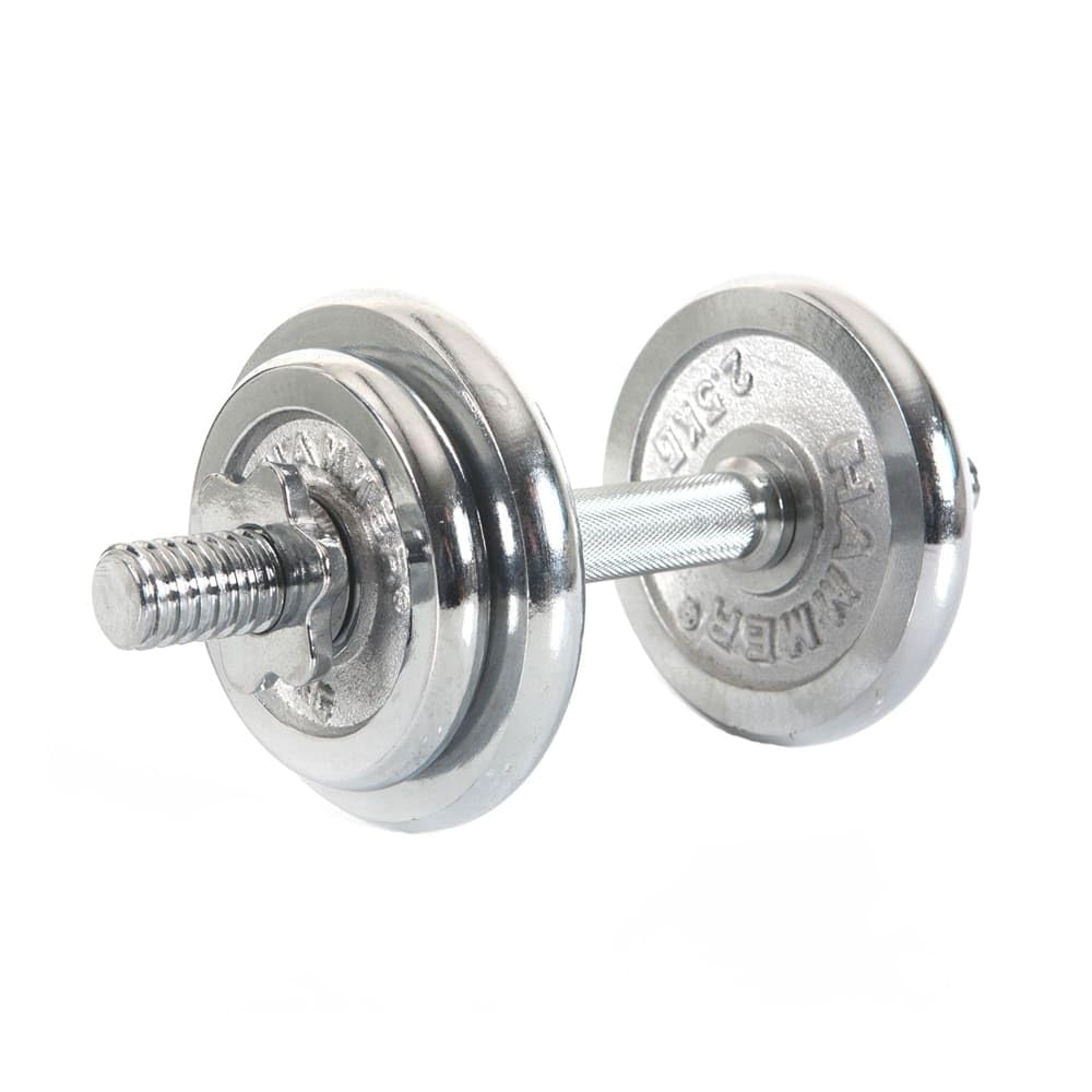 Finnlo Gewichteset 10 kg Chrom-KH-Set, KH-Stange + 2x1,25kg + 2x2,5kg