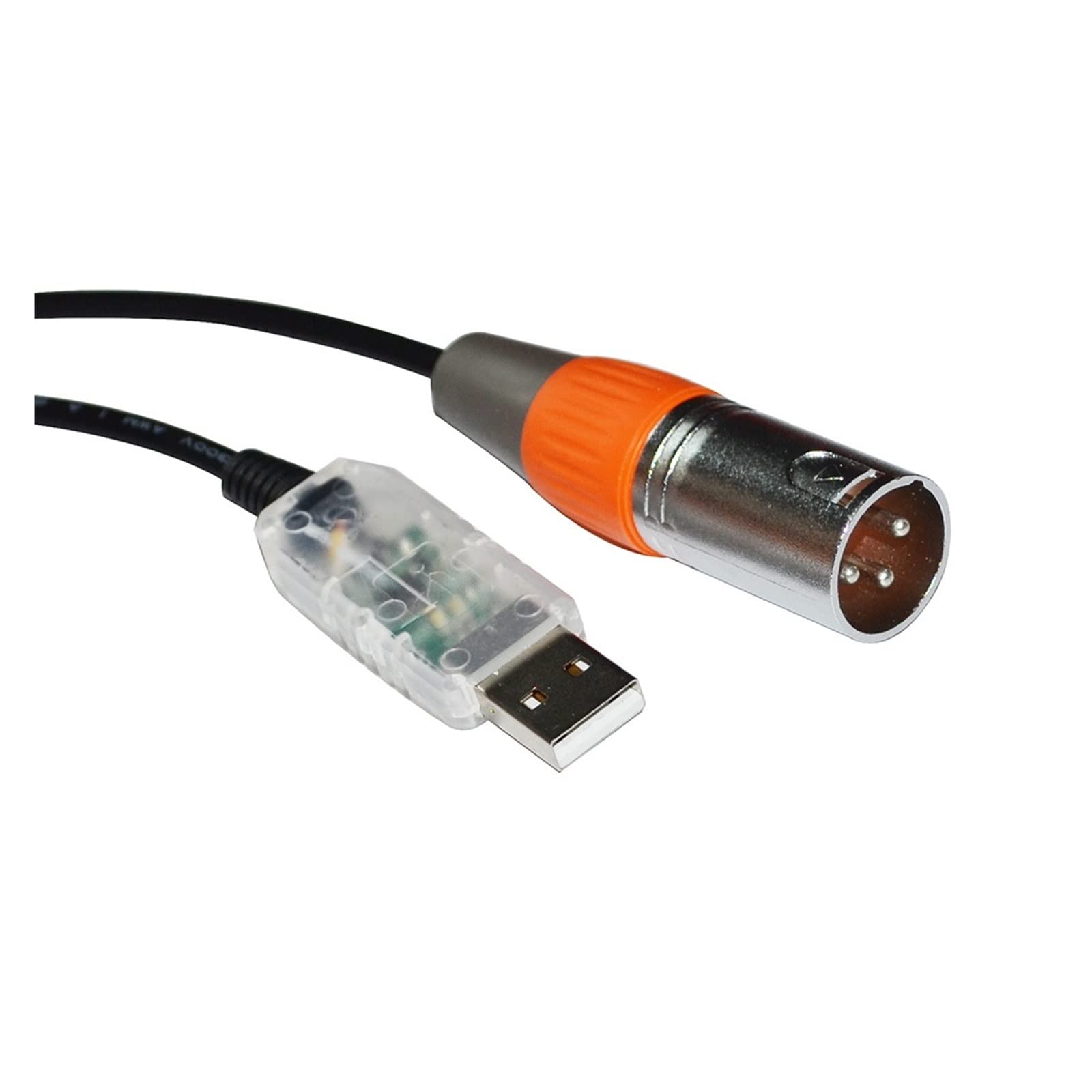 FT232RL USB na XLR 3PIN męski adapter konwerter RS485 kabel szeregowy pasuje do urządzenia do przetwarzania audio DPA-A DPA240P DPA260P (5 m, kolor A)