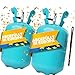 Produktbild 2 x Brogaz Helium Gasflasche [für 30 Luftballons] Helium Balloon Gas für bis zu [60 Luftballons]  Ballongas Komplettset - Helium Gasflasche klein inkl. MAGNUM ® Schlüsselanhänger
