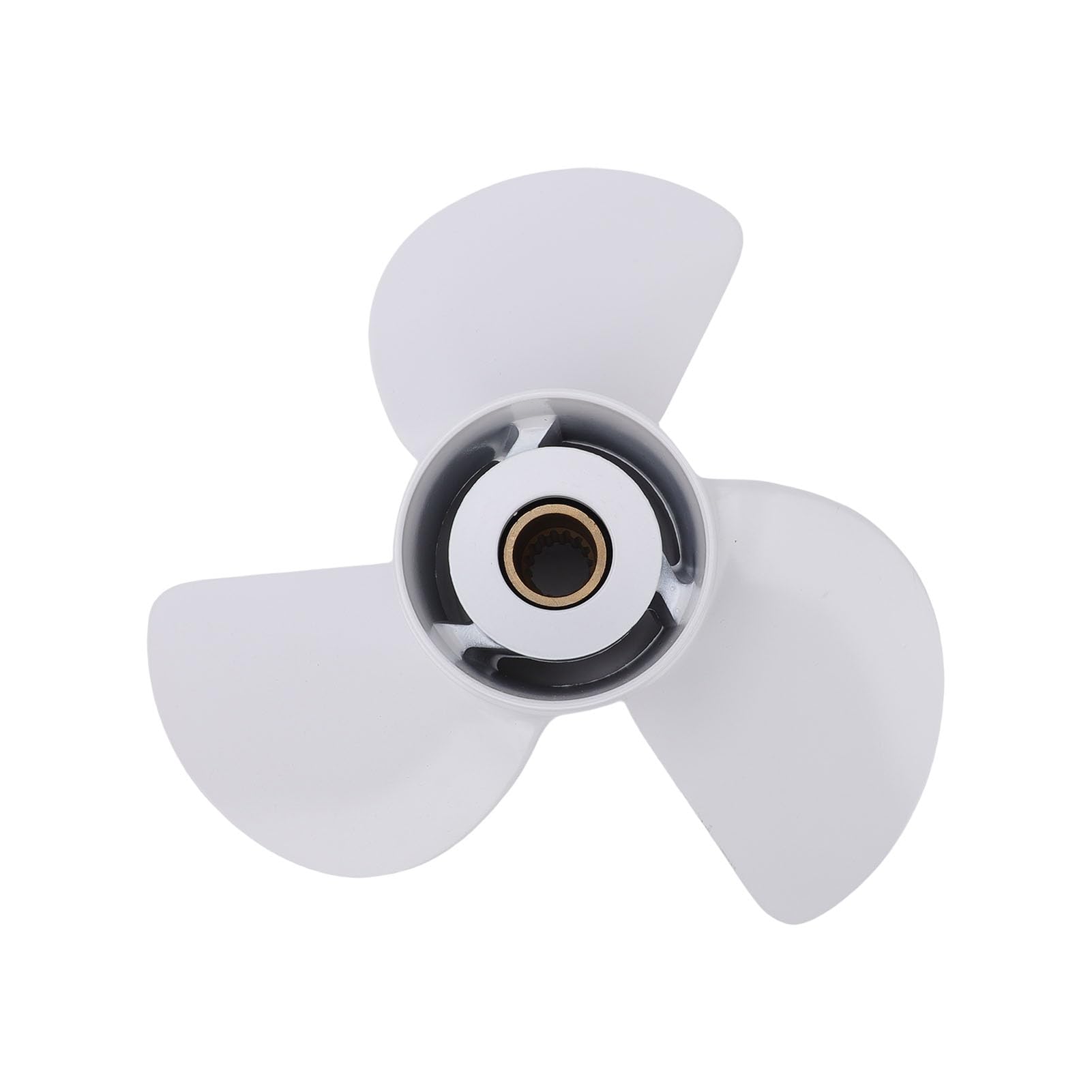 Fuoribordo in Alluminio 13 1/2x15-K, Motorropeller a 3 Pale 50-130 Motori, 15 Denti, Rotazione Destra, Modello 6E5 45947 00L, Adatto a Vari Motori Fuoribordo