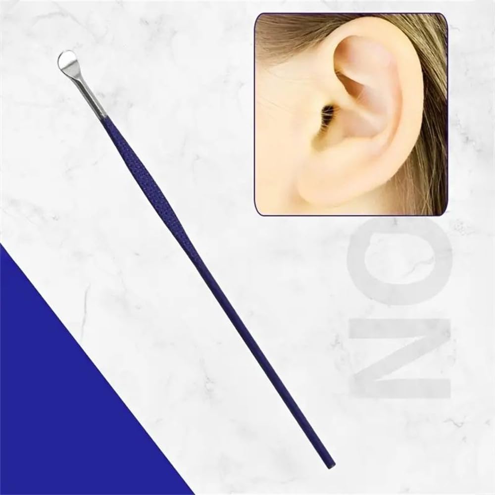 Ensemble de Coupe-Ongles en Acier Inoxydable et Carbone, Bleu, 18 pièces (Bleu)