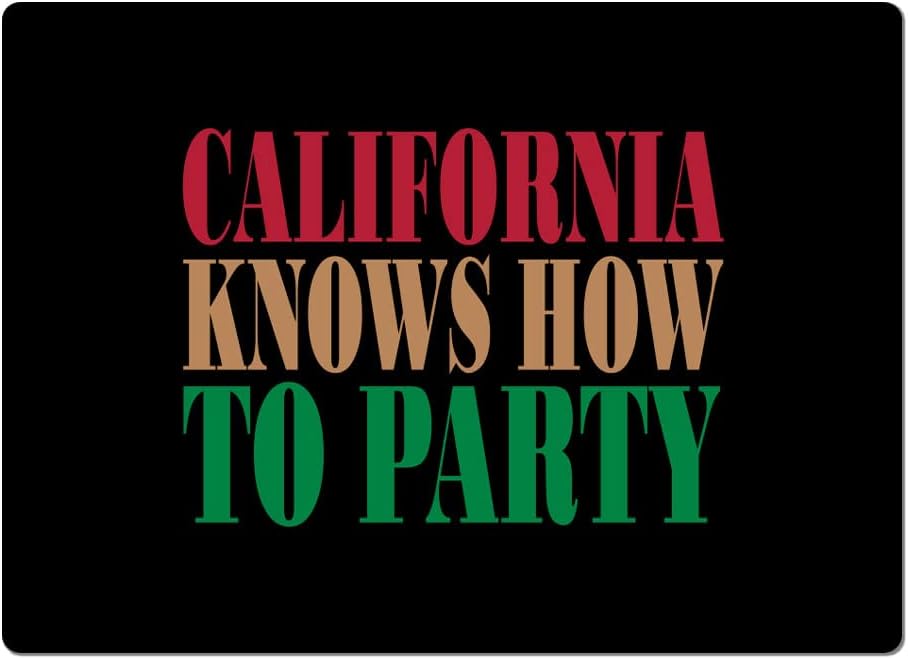 Cool Design Car Magnet 2 PCS - California Party Car Magnet - Graphic Sticker