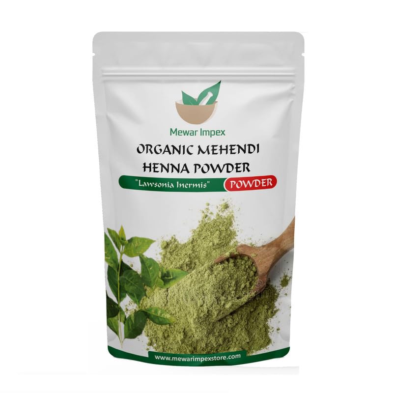 Mewar Impex Mehandi Powder 100 Gm| Natural Herbal Henna Powder For Hair Colour And Growth-picture-33