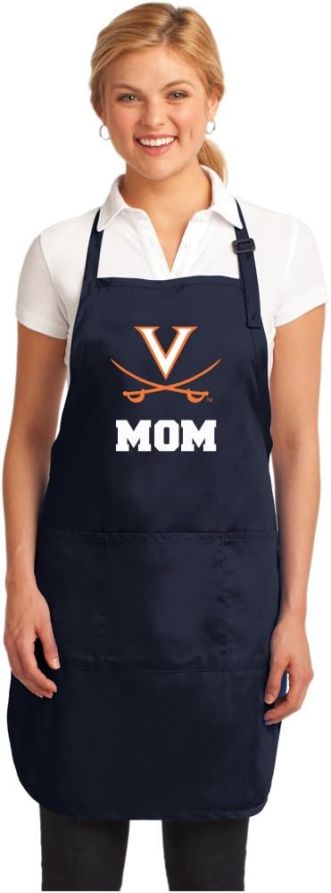 Broad Bay UVA Mom Apron Stain Release University of Virginia Mom Aprons