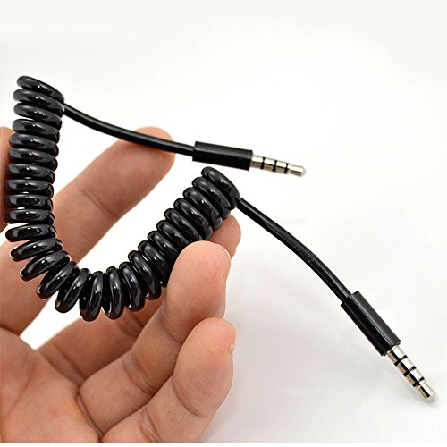 Cable auxiliar SinLoon Jack 3.5mm macho a macho 1 m negro miniatura 6