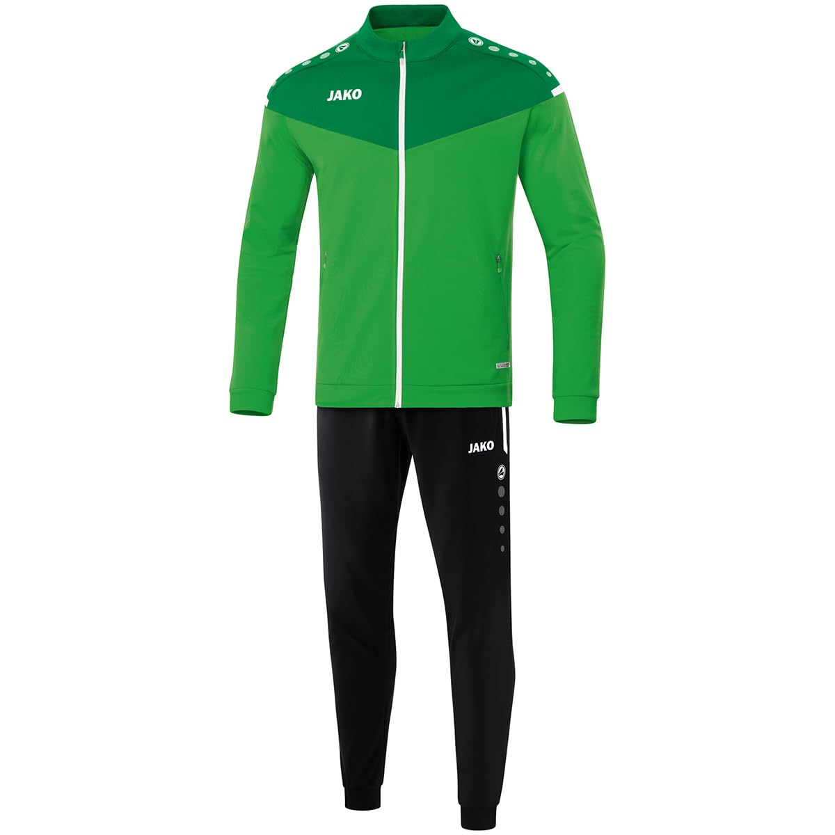 JAKO Champ 2.0 M9120 Men's Tracksuit Polyester Soft Green/Sports Green S