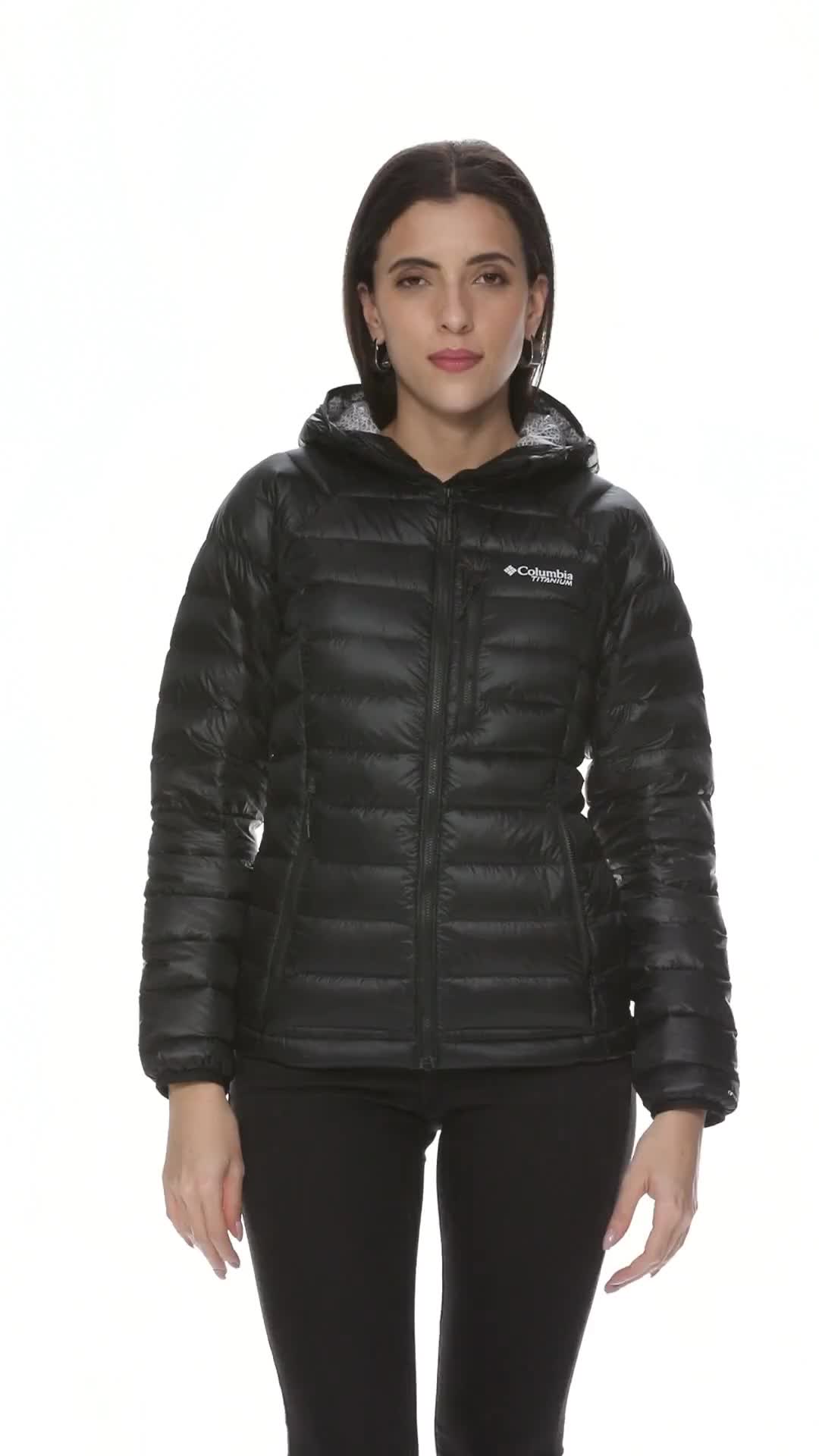 た*ま様 Columbia hooded puffer jacket tech Columbia Black Quilted Puffer Jacket