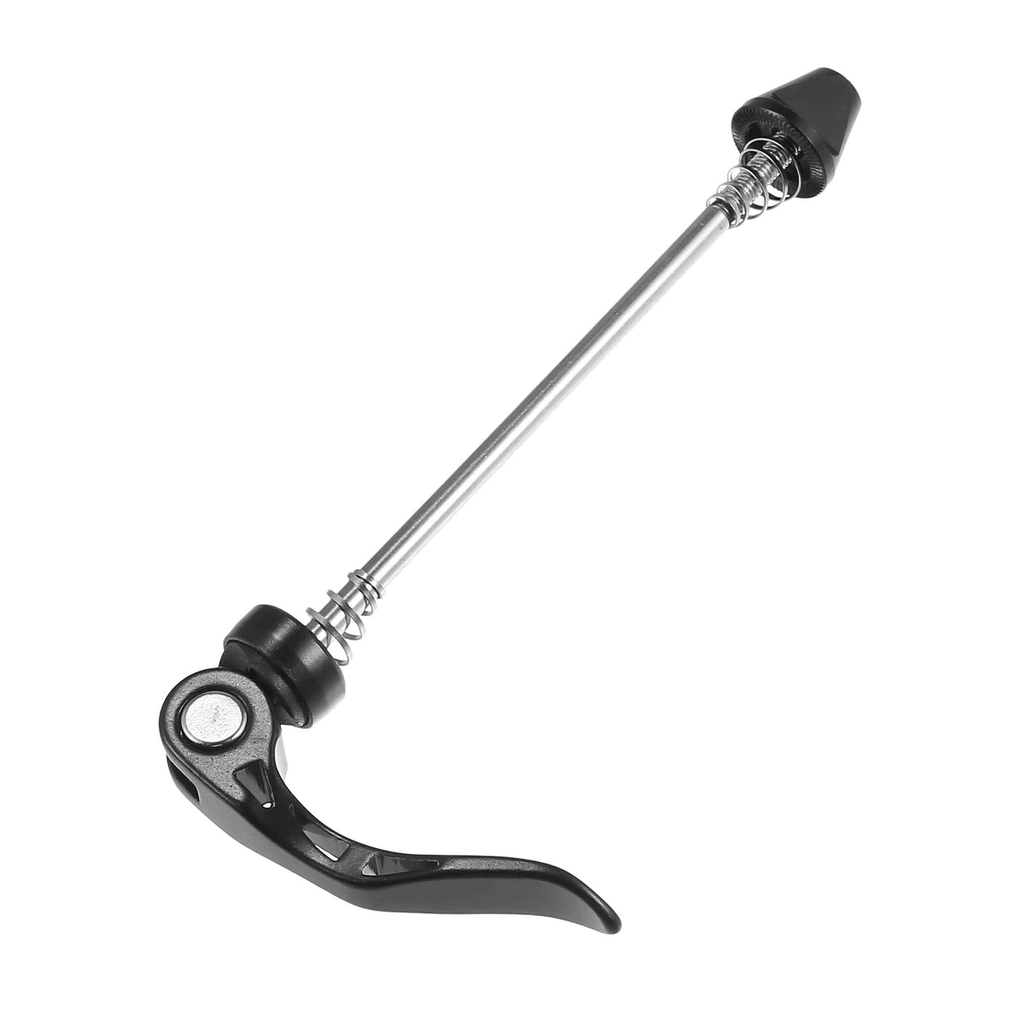 Motoforti 1 Coppia di Assi di Rilascio Rapido per Bicicletta Anteriore Posteriore 143mm 173mm Nero