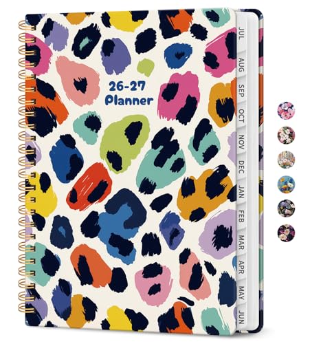 Planner 2026-2027, Jul 2026-Jun 2027 Academic Monthly & Weekly Planner