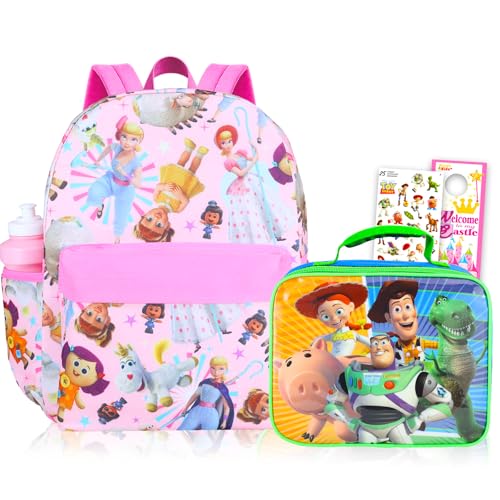 Pixar Toy Story Conjunto de mochila e lancheira para meninas e mais