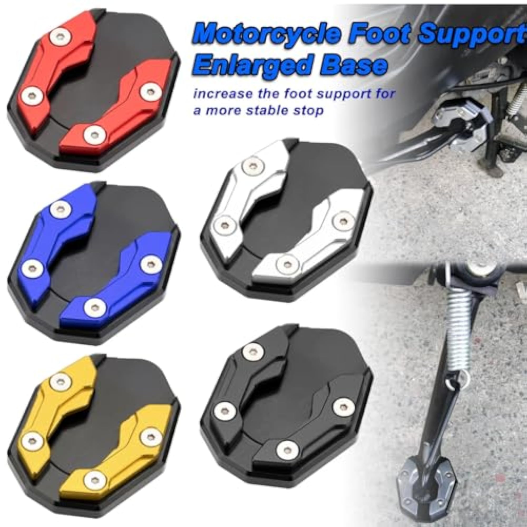 CNC Kickstand Side Stand Extender for Yamaha Aerox 155