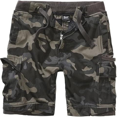 Brandit Packham Vintage Hombre Pantalones Cortos Camuflaje Oscuro XL Cover