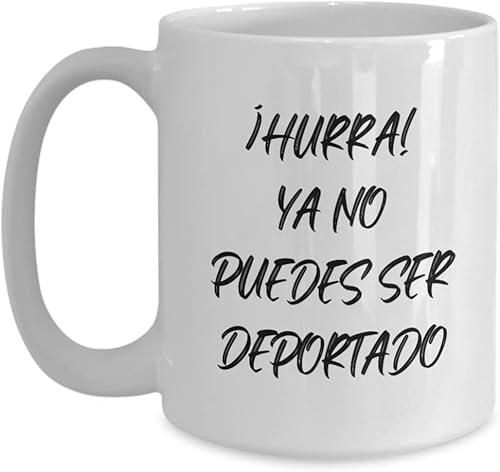 Regalos de Ciudadanía Estadounidense para Mujeres y Hombres Divertida Taza de Café Para Nuevo Residente de los Estados Unidos de América Presente de