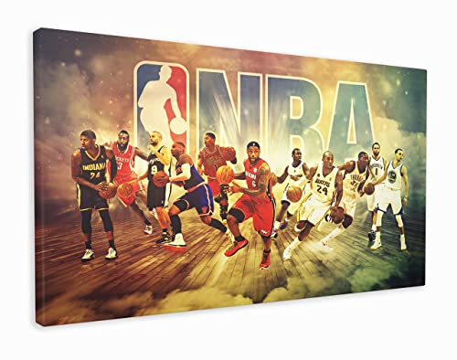 Kobe Bryant Leinwanddruck Basketball Poster - Wandbild Für Echte Fans