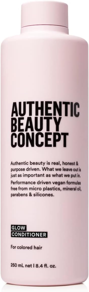 Authentic Beauty Concept Glow Conditioner | Hydrating Conditioner for Color Treated Hair | Color-Preserving | Moisturizes Colored Hair | Vegan & Cruelty-free | Sulfate-free | 8.4 fl. oz.