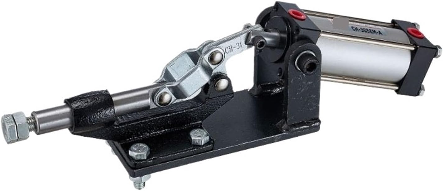 Pneumatic power toggle clamp CH-305-EM-A Pneumatic Power Clamps Inlet G1/8'' Plunger Stroke 23.6mm Holding Capacity 386Kg Push-Pull toggle Clamp