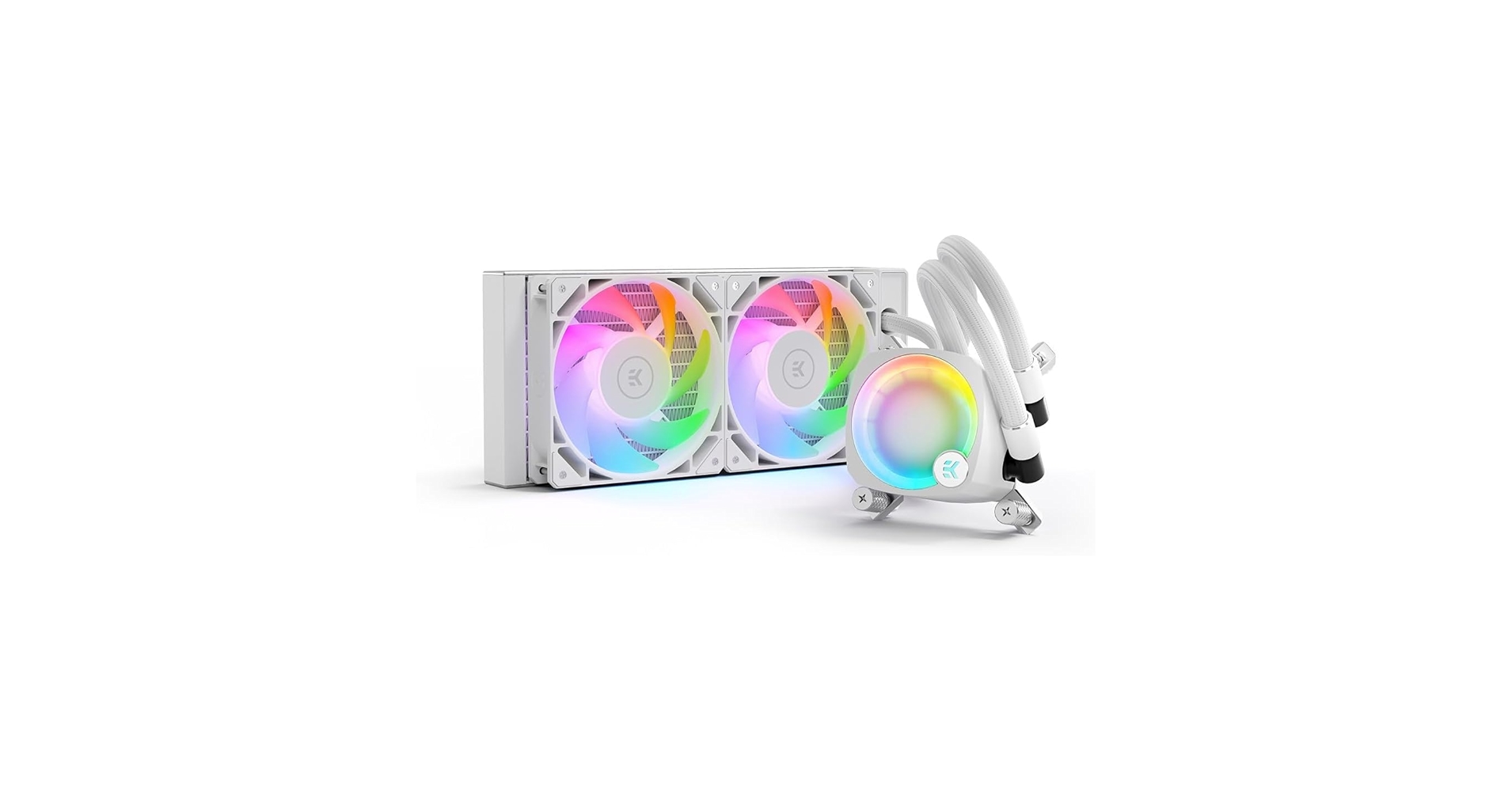 PC用ファン・クーラー EK Nucleus AIO CR360 Lux D-RGB - White EK-Nucleus AIO CR360 Lux D-RGB - White – EK Webshop