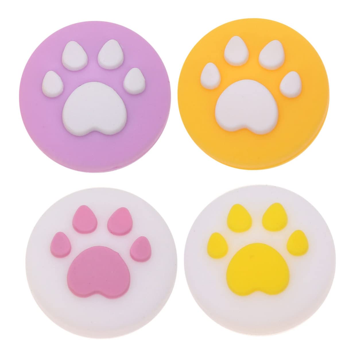 Genérico Cubiertas De para Joystick De Switch Diseño De Gato con Garras Protección para Controladores Accesorios De Juego En Color Eléctrico y