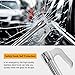 Wisamic Steering Wheel Lock for Car Anti-Theft, Clutch Brake Pedal Lock for Truck SUV Van, Double Protection Security with 3 Keys
