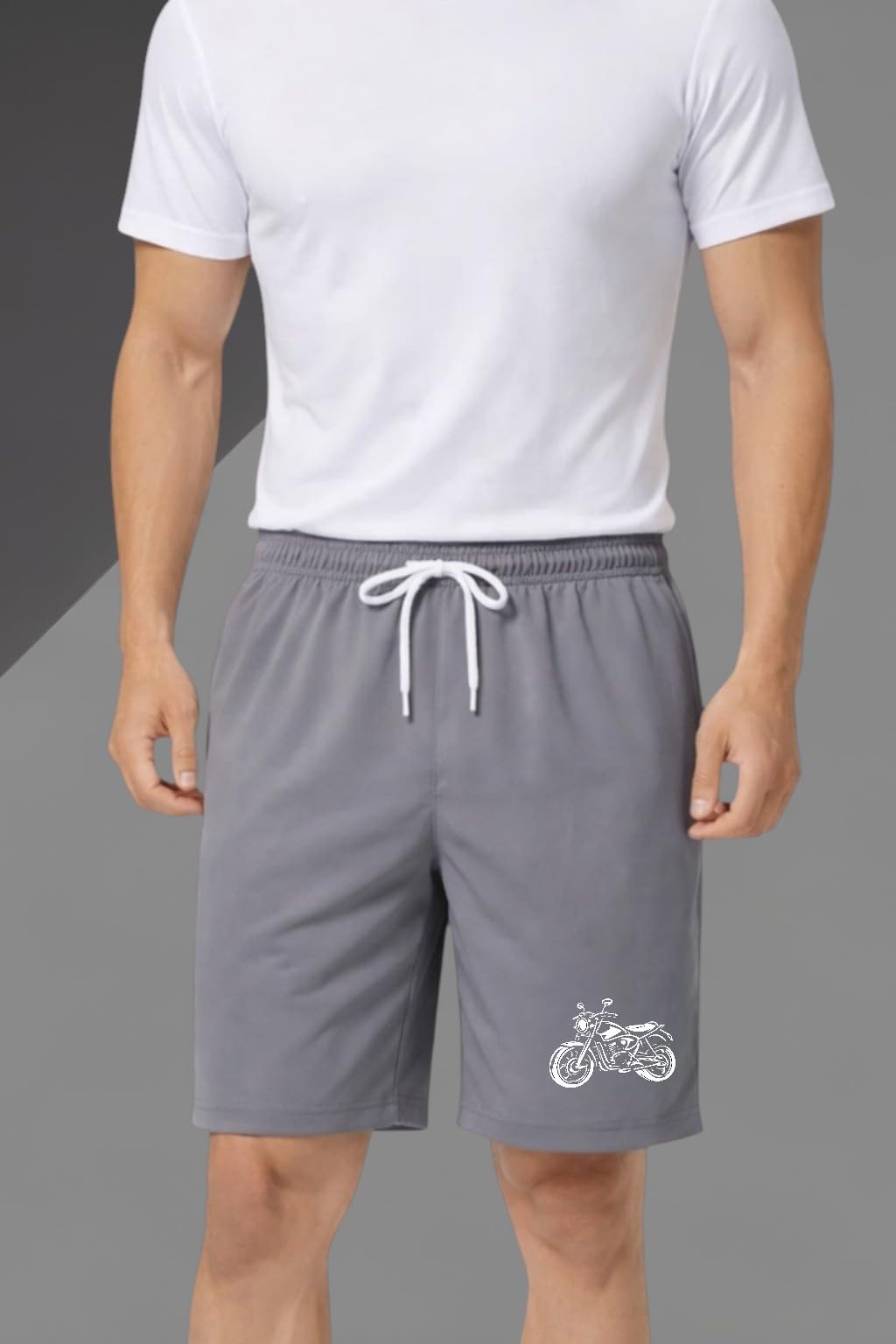 Skandaa Men's Shorts Grey 116-picture-47