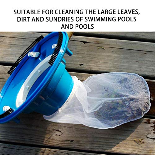 Yardwe Bolsa de reposição para piscina com folha de vácuo para piscina, bolsa de malha fina com limp