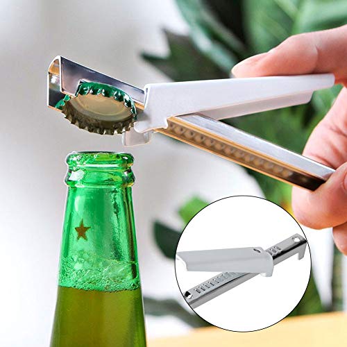 Bordstract Food Grade Stainless Steel Jar Opener, Swing A Way Jar Opener, Easily Open, Crank Comfort Grip Adjustable Bottle Opener #TOP2