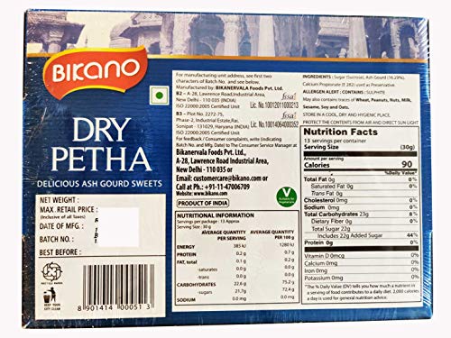 Image of Bikano Dry Petha 400 gm (PACK OF 4)