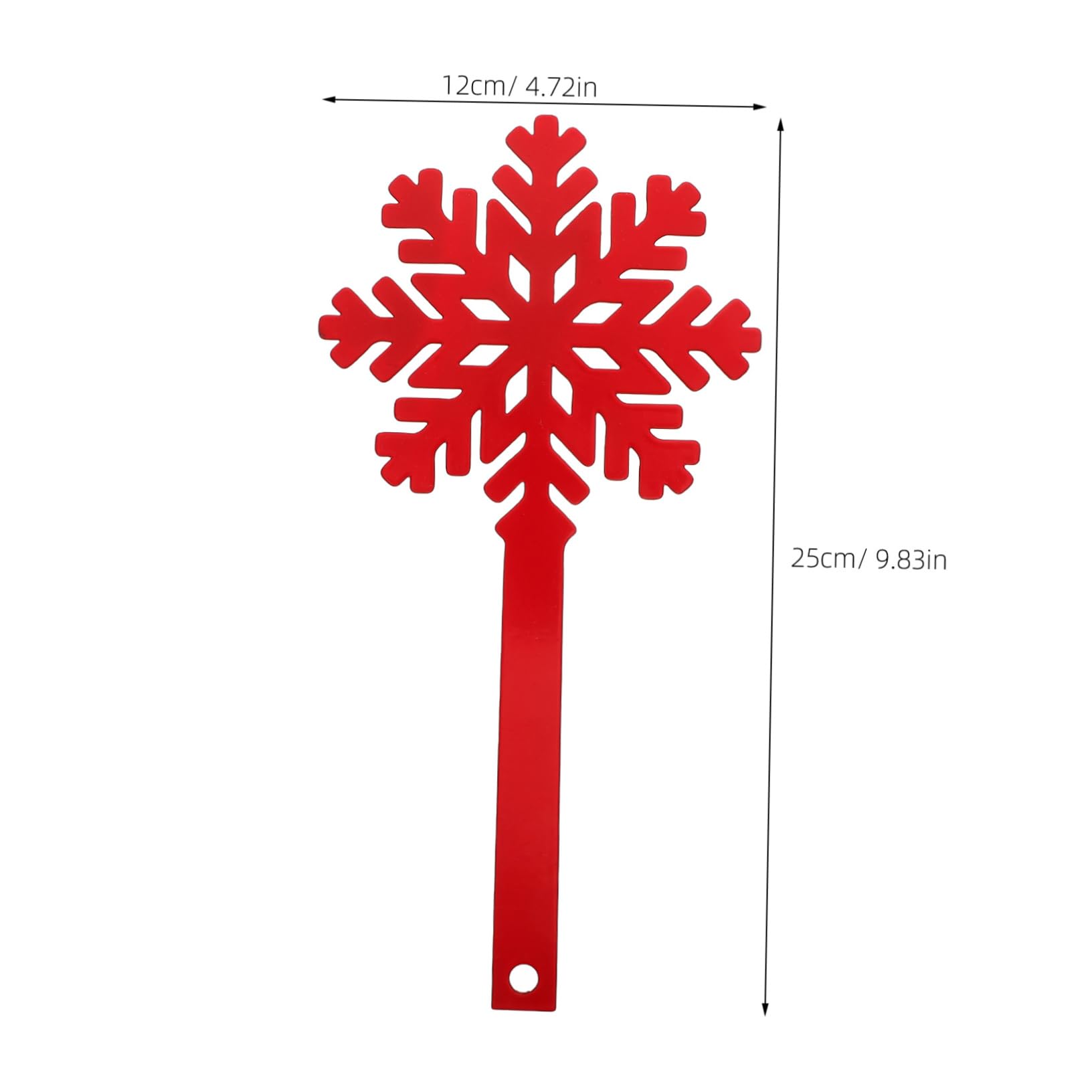 HOLIDYOYO Snowflake Mailbox Topper Elegant Decoration Easy to Install Mailbox Flag Replacement Unique Snowflake Design for Enhanced Durable and Attractive