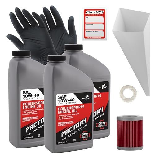 Kit cambio aceite sintético 10W-40 para Suzuki Quadsport miniatura 1