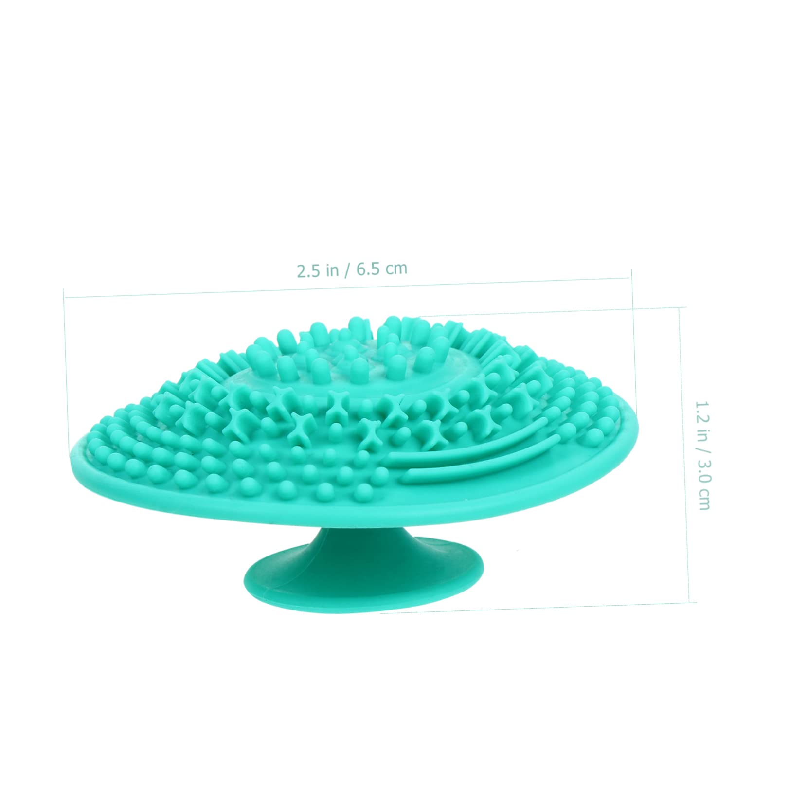 Ipetboom 15pezzi Tappetino Per Pulizia Pennelli Makeup Silicone Strumento Di Lavaggio Per Pennelli Cosmetici Design Creativo e Facile Da Usare Per Saloni Di Bellezza e Uso Domestico