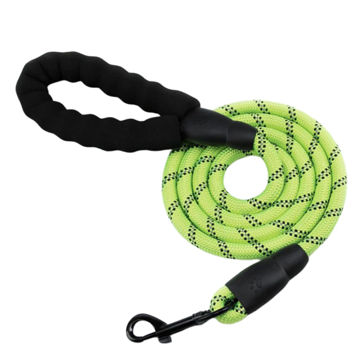 Alasum Correa de Tracción para Perros y Mascotas Reflejos, Cuerda de Remolque Redonda de Nailon para Entrenamiento, Control y Comodidad en Paseos Diarios y Senderismo