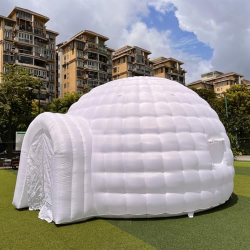 Outdoor Portable Inflatable Igloo Dome Tent with Led Light...
