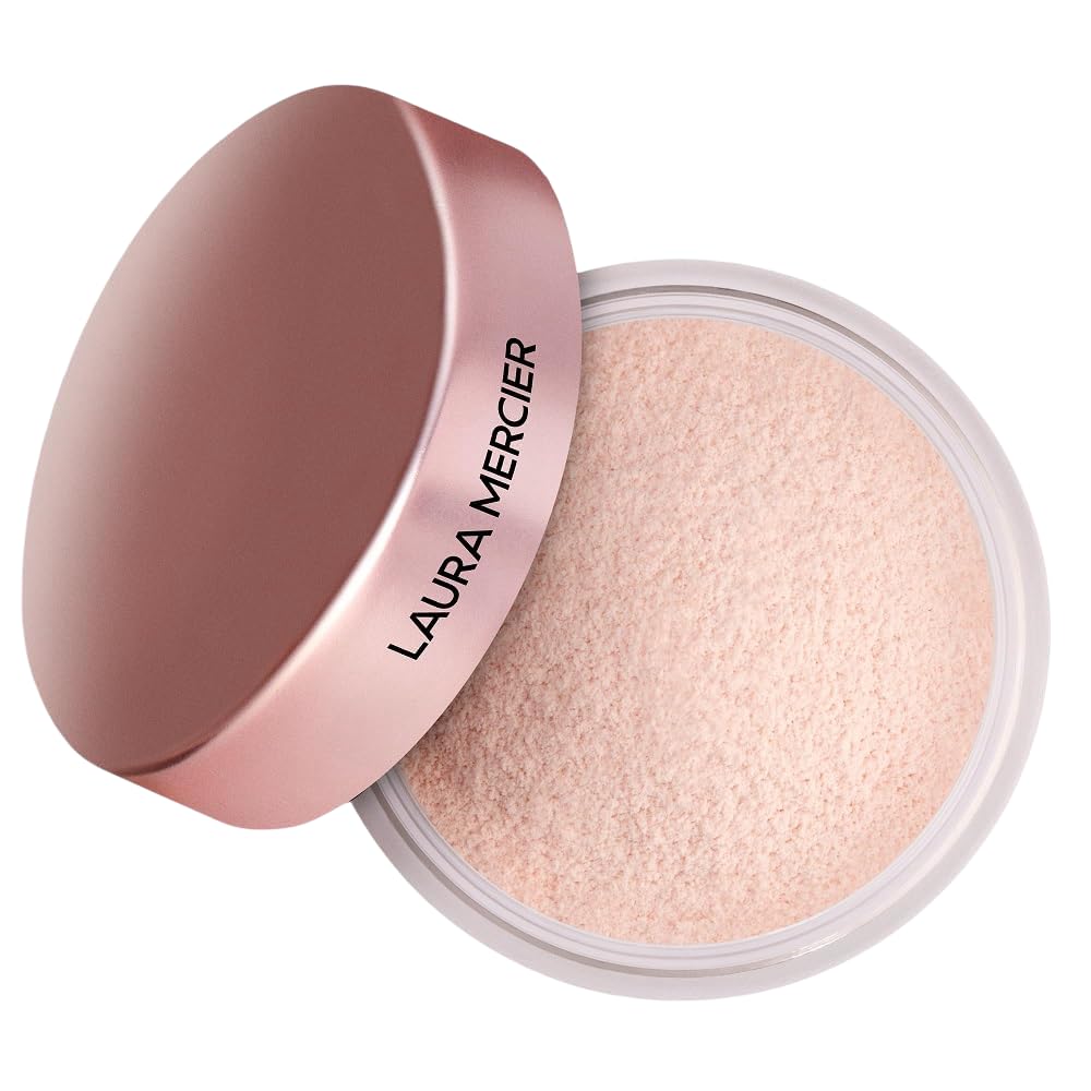 Laura MercierTranslucent Loose Talc-Free Setting Powder Ultra-Blur: Natural & Blurring Finish, Long Lasting, Best for Normal to Dry + Mature Skin, Hyaluronic Acid Infused, Tone-Up Rose