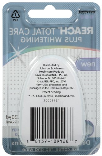Reach Total Care Plus Whitening Mint Floss, 30 Yard (Pack of 2)