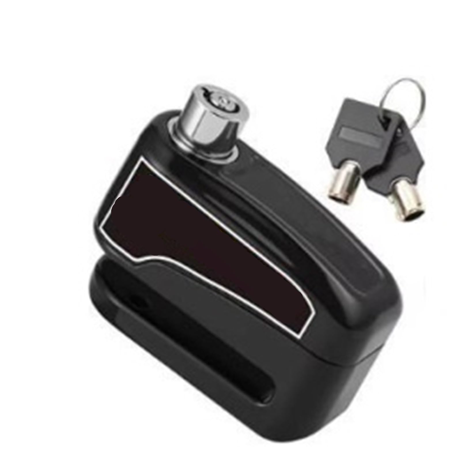 Motorcycle Handlebar Lock Aluminium Alloy Motorcycle Bicycle Scooter Waterproof Wheel Padlock Anti-Theft Brakelock Motorbike Lock Security(Black)