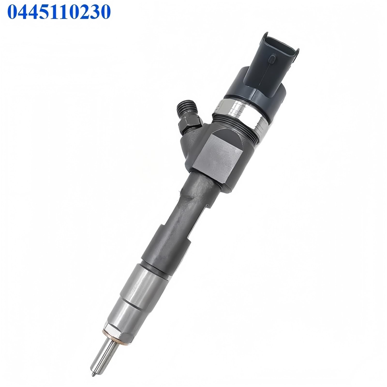 Inyector de combustible de alta presión diésel 0445110230 Conjunto de válvula de inyector de combustible, compatible con Reno Laguna 1.9 DCi.