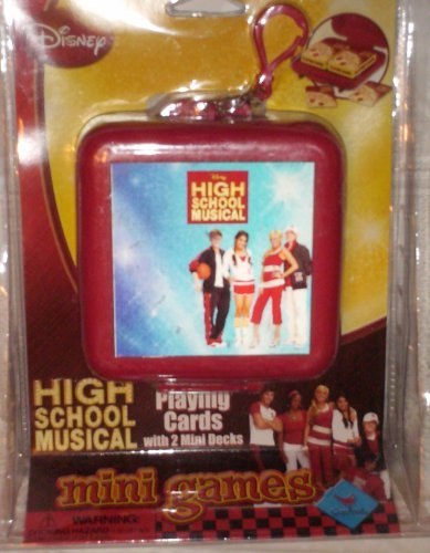 Disney High School Musical Mini Games Playing Cards